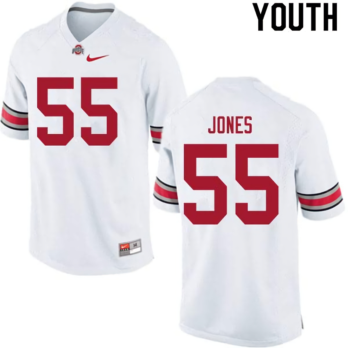 Matthew Jones Ohio State Buckeyes Youth NCAA #55 Nike White College Stitched Football Jersey OXR3856IS
